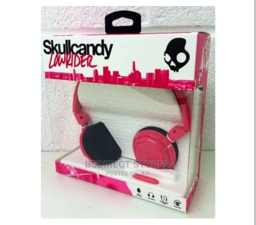 SKULLCANDY UPROCK Headphones on-Ear Mic Remote Supreme Sound