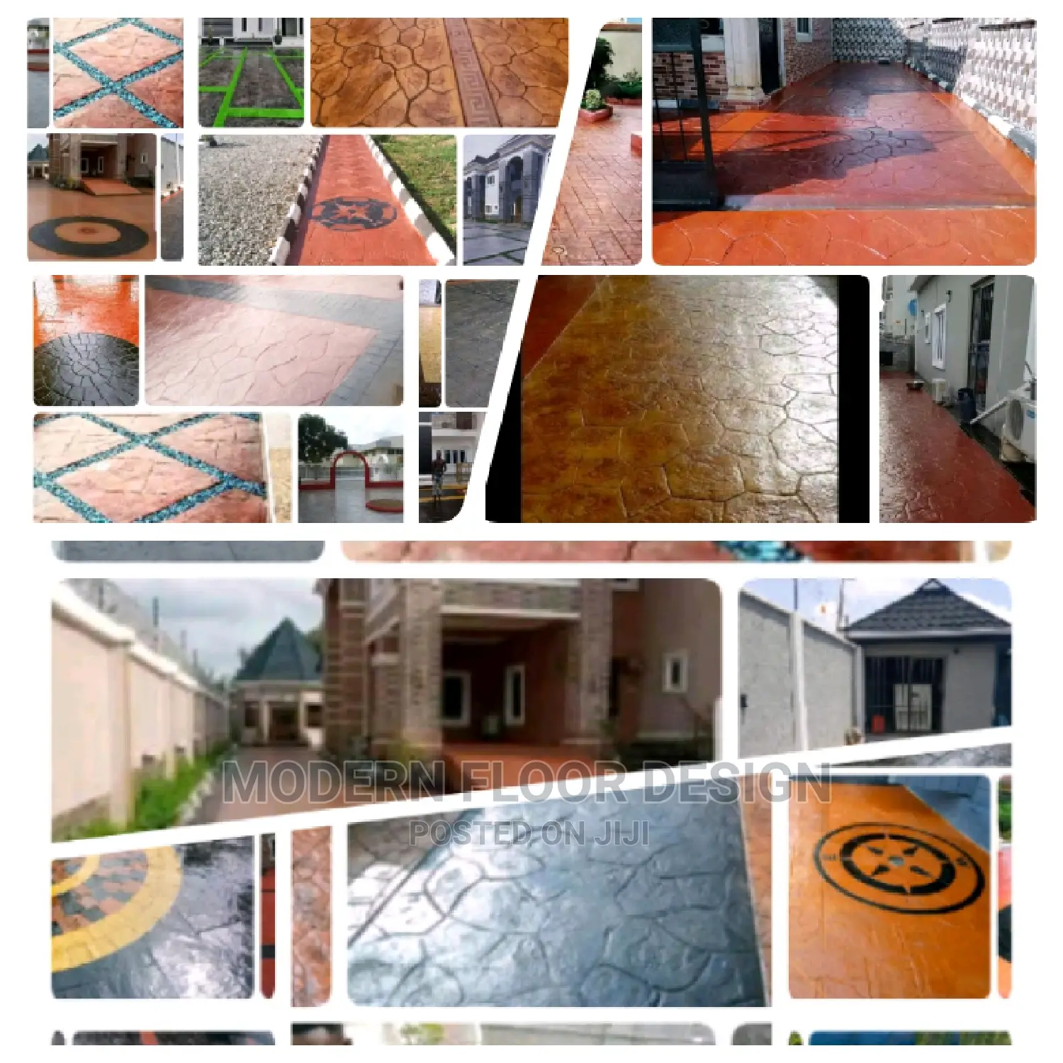 De City Stamps Floor
