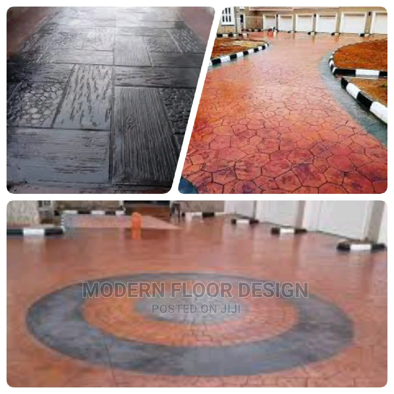 De City Stamps Floor
