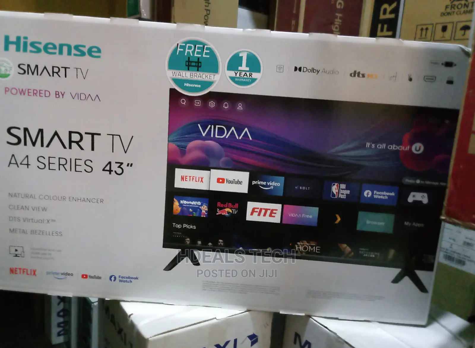 43" Hisense Android Smart TV, 43B5100H.