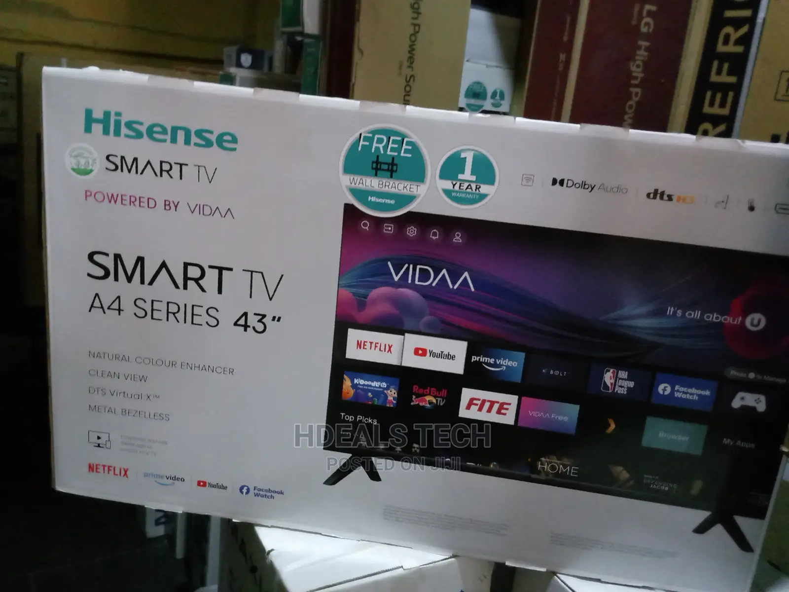 43" Hisense Android Smart TV, 43B5100H.