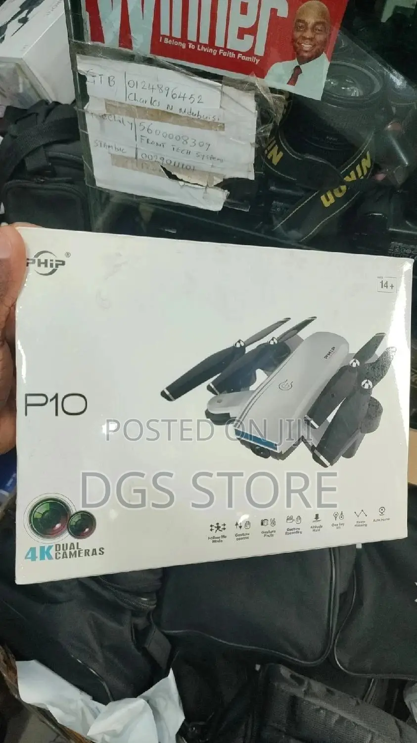 Phip P10 Dual Camera Drone