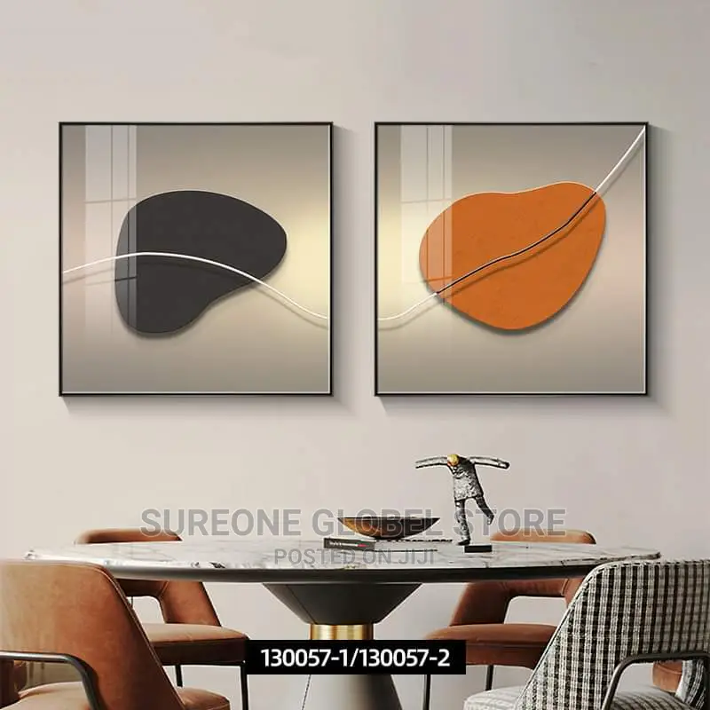 2 in 1 Artwork With Frame and Acrylic Glass
