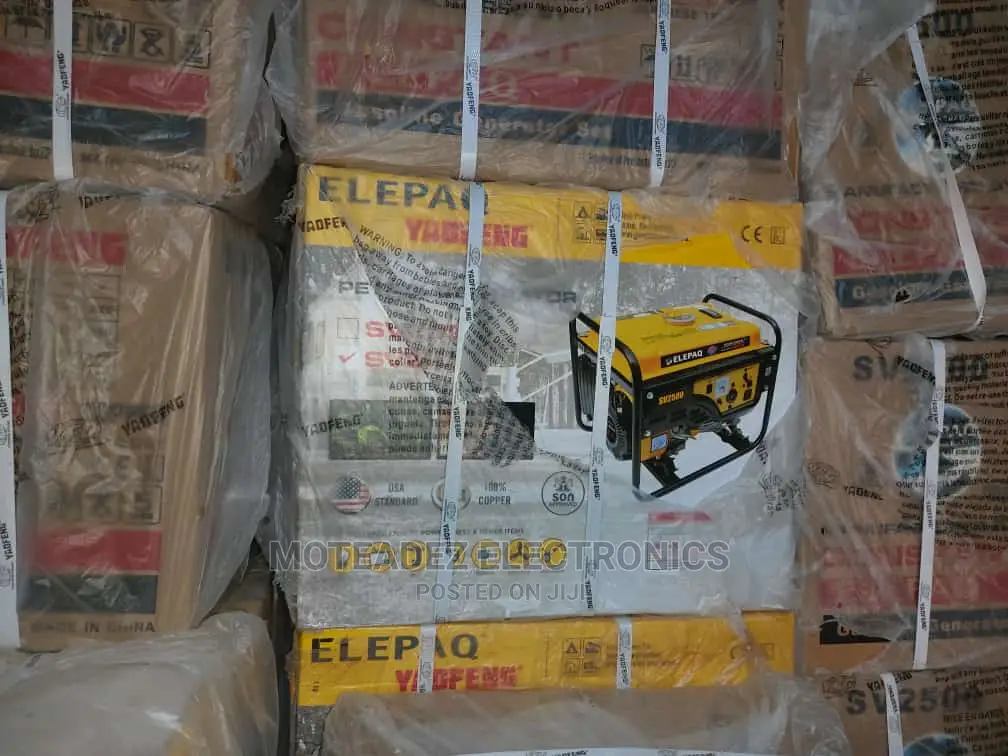 Elepaq Yaofang 4.5kva Key Start 100% Copper Gen (Ac8000e2)