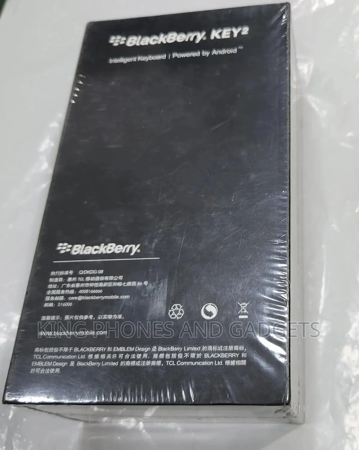New BlackBerry KEY2 64 GB Black