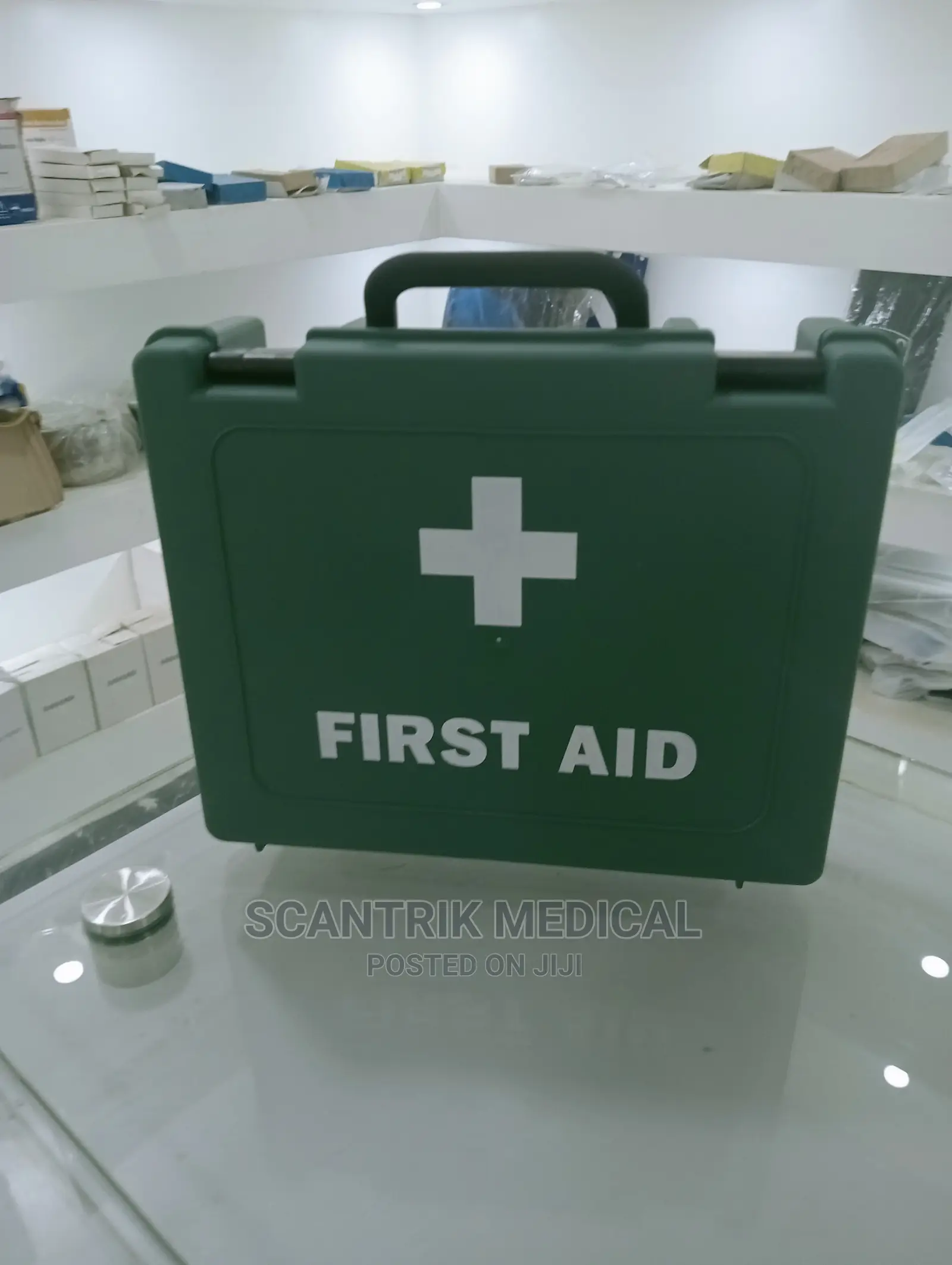 Portable Medical Aluminum First Aid Box