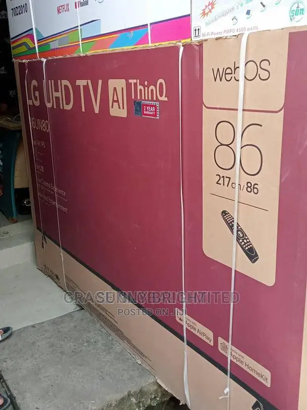 L G 86 Inches With Magic Remote .