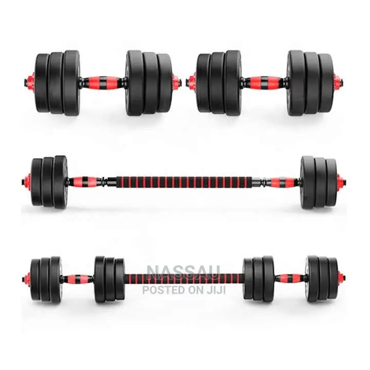 Pair of Plastic Dumbbell ( 10kg)