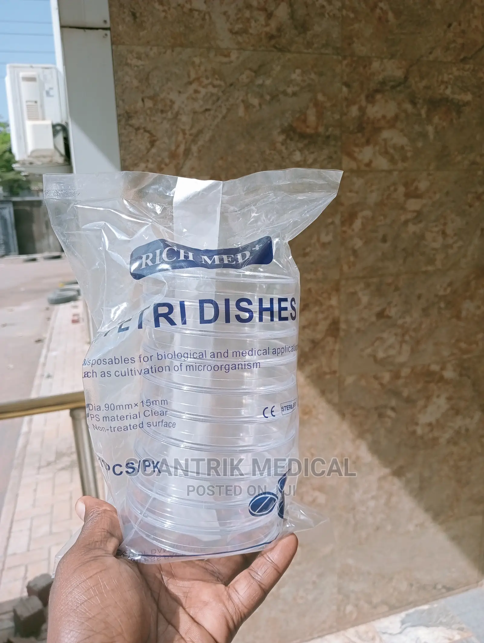 Medical Plastic Petri Dish
