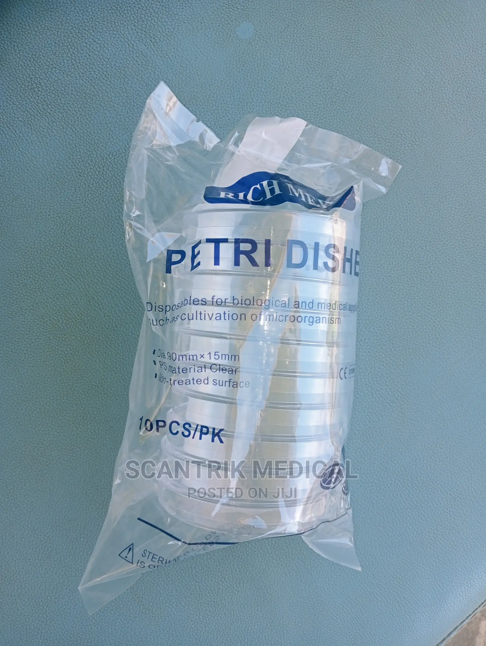Laboratory Sterile Plastic Petri Culture Dish