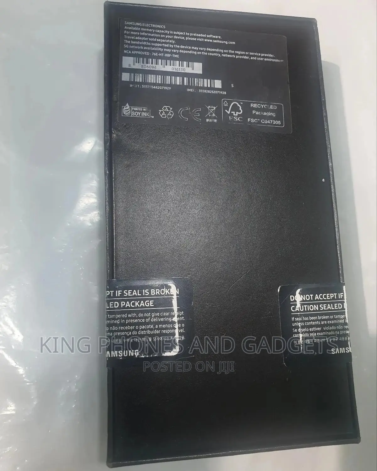 New Samsung Galaxy S22+ 5G 256 GB Black