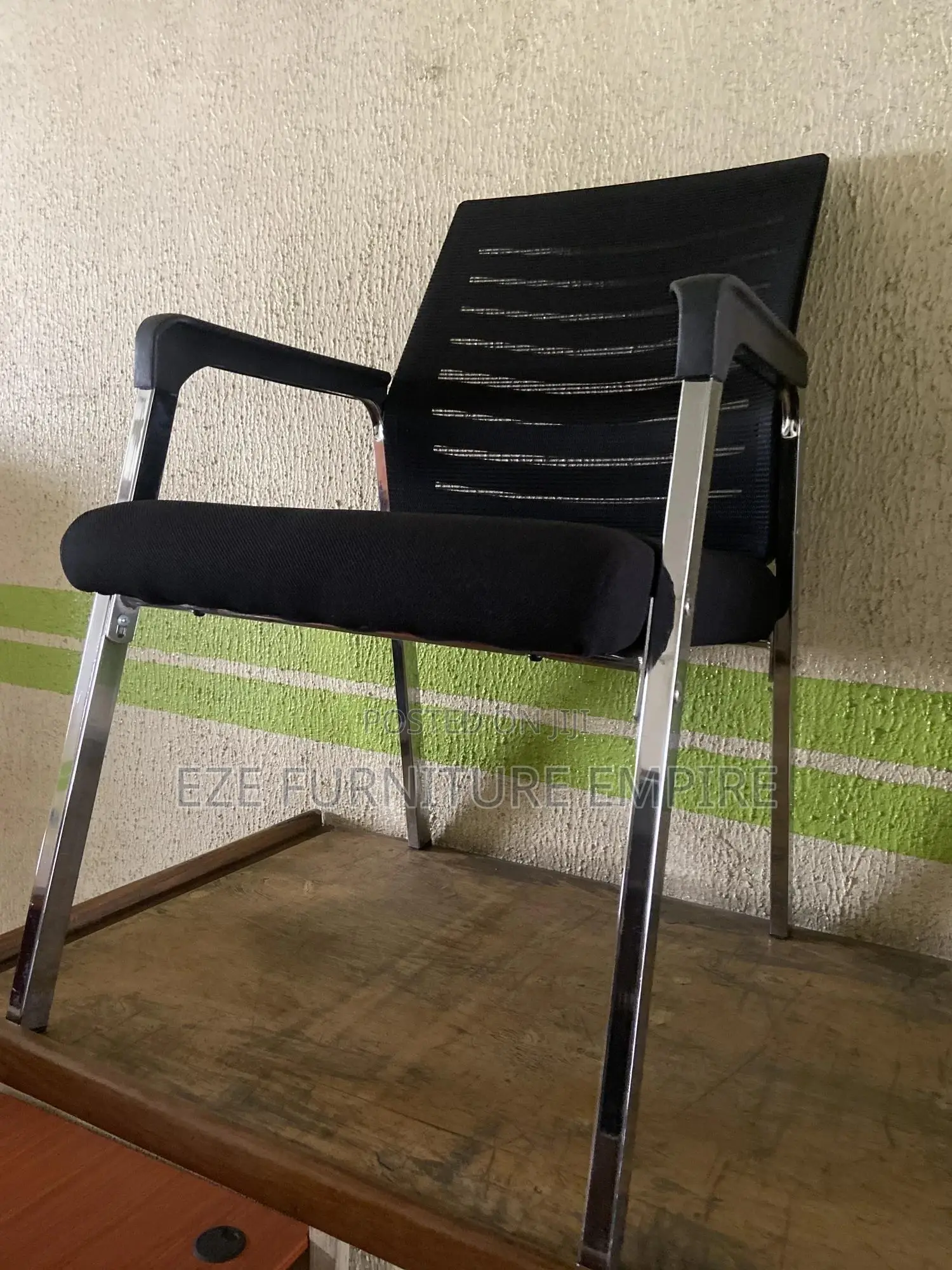 Mesh 4leg Visitor Chair