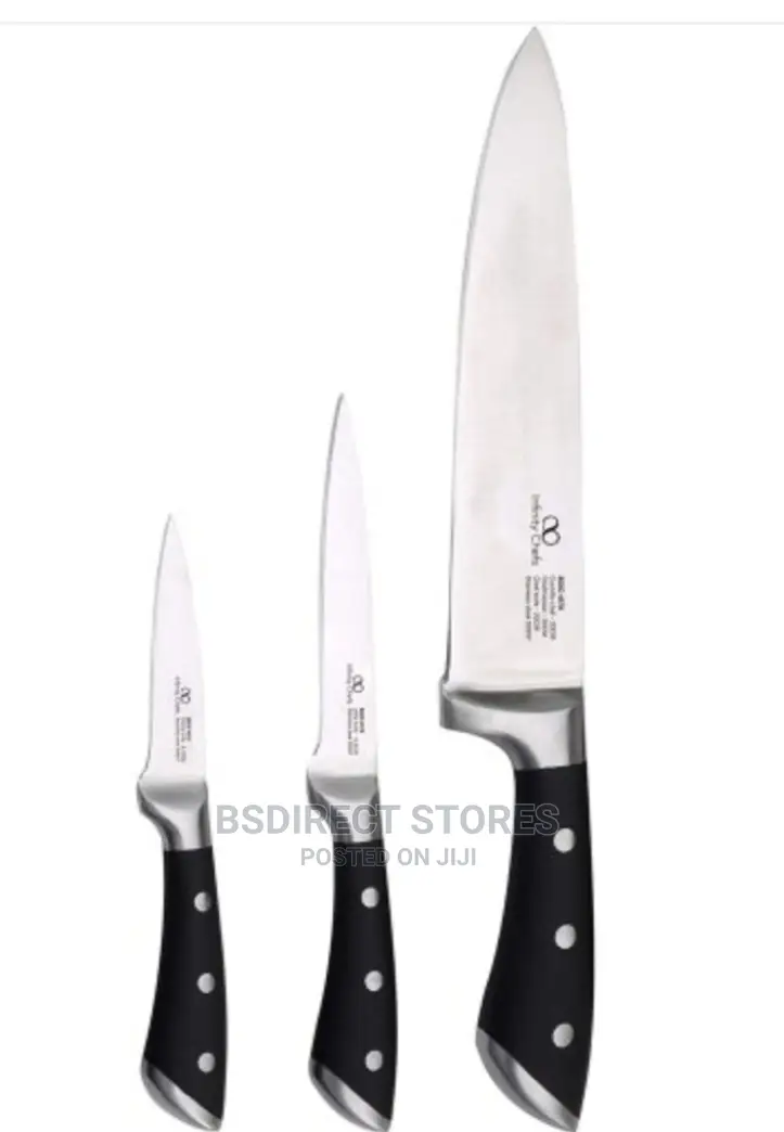 Bergner Infinity Vita 3-Piece Knife Professional Knife Set
