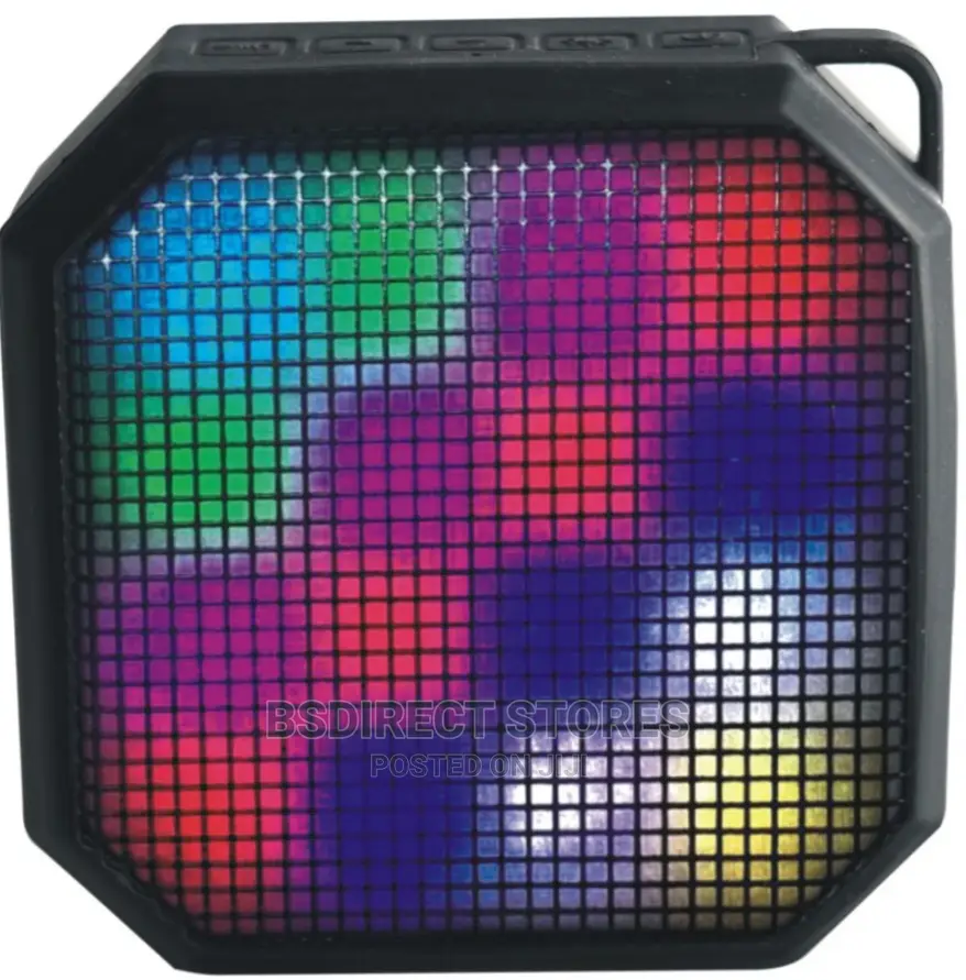 Boombeatz Portable Bluetooth Speaker With LED Light