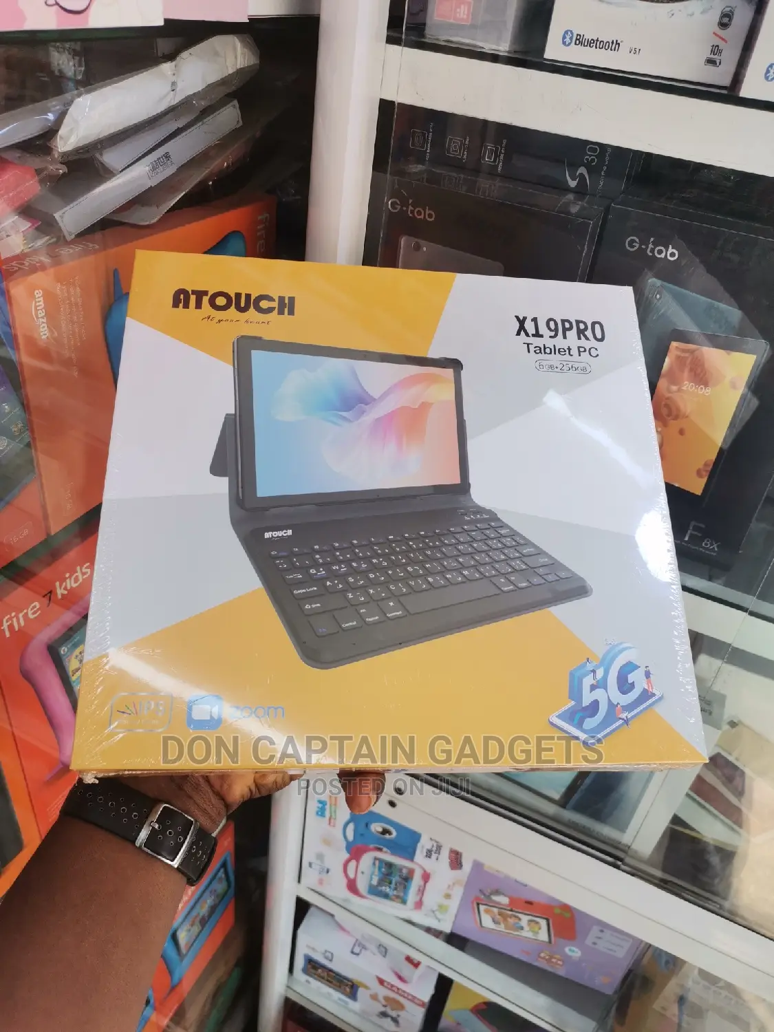 X19 Pro Atouch Tablet 6gb/256gb With Keyboard