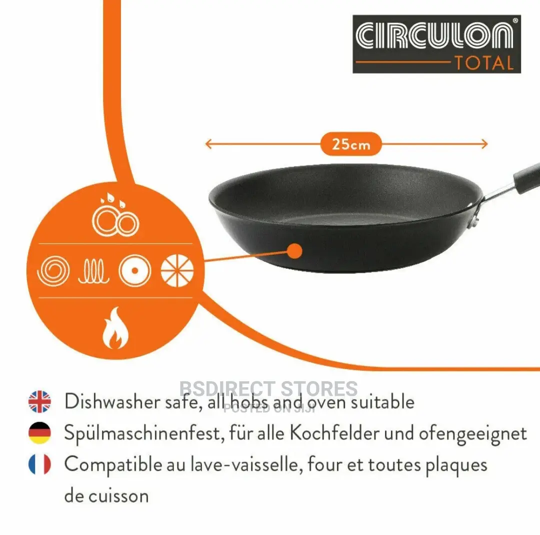 Circulon Momentum Non Stick Frying Pan 25cm - Induction