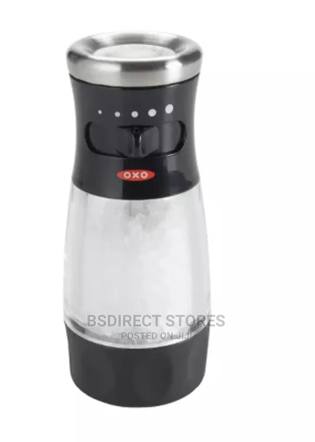 OXO Soft Salt Grinder Mill Adjustable Fine to Coarse