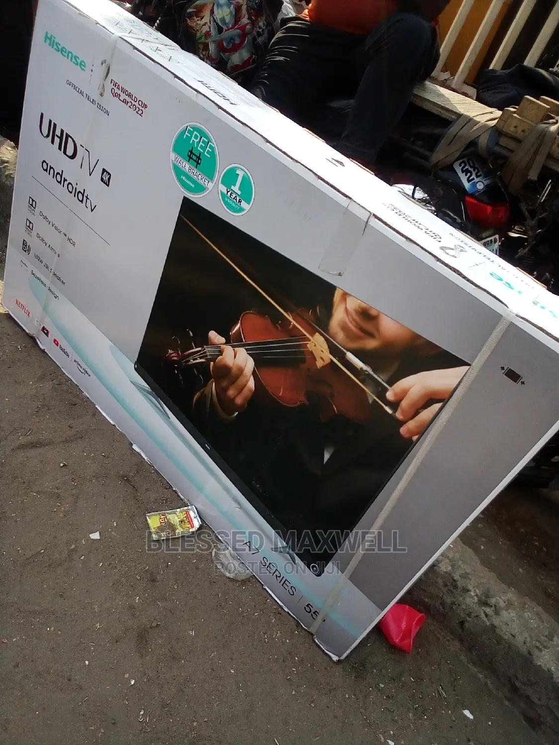 (A7800F)Hisense 55 Inches Android Tv