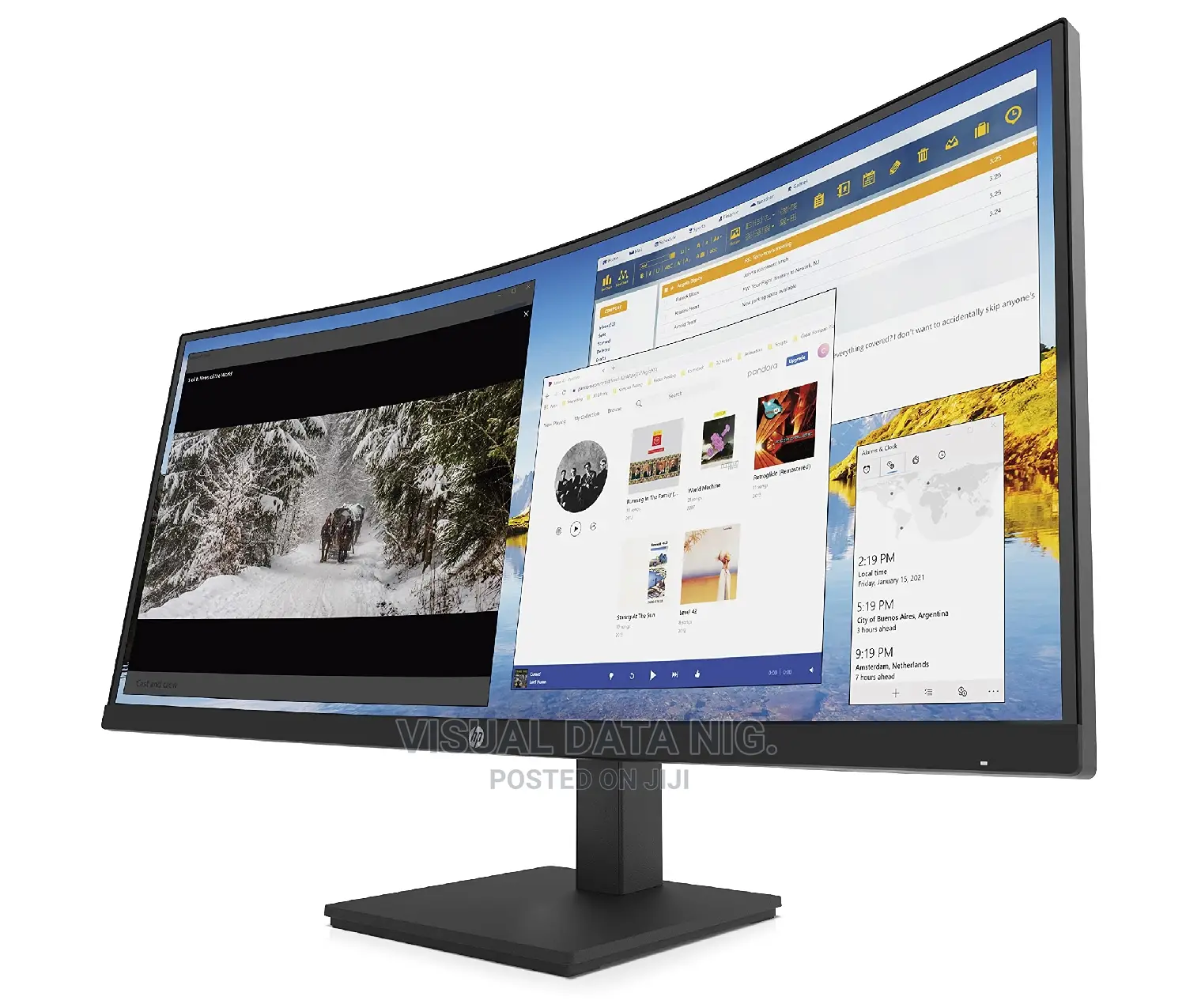 HP 34-Inch Diagonal WQHD Curved Monitor