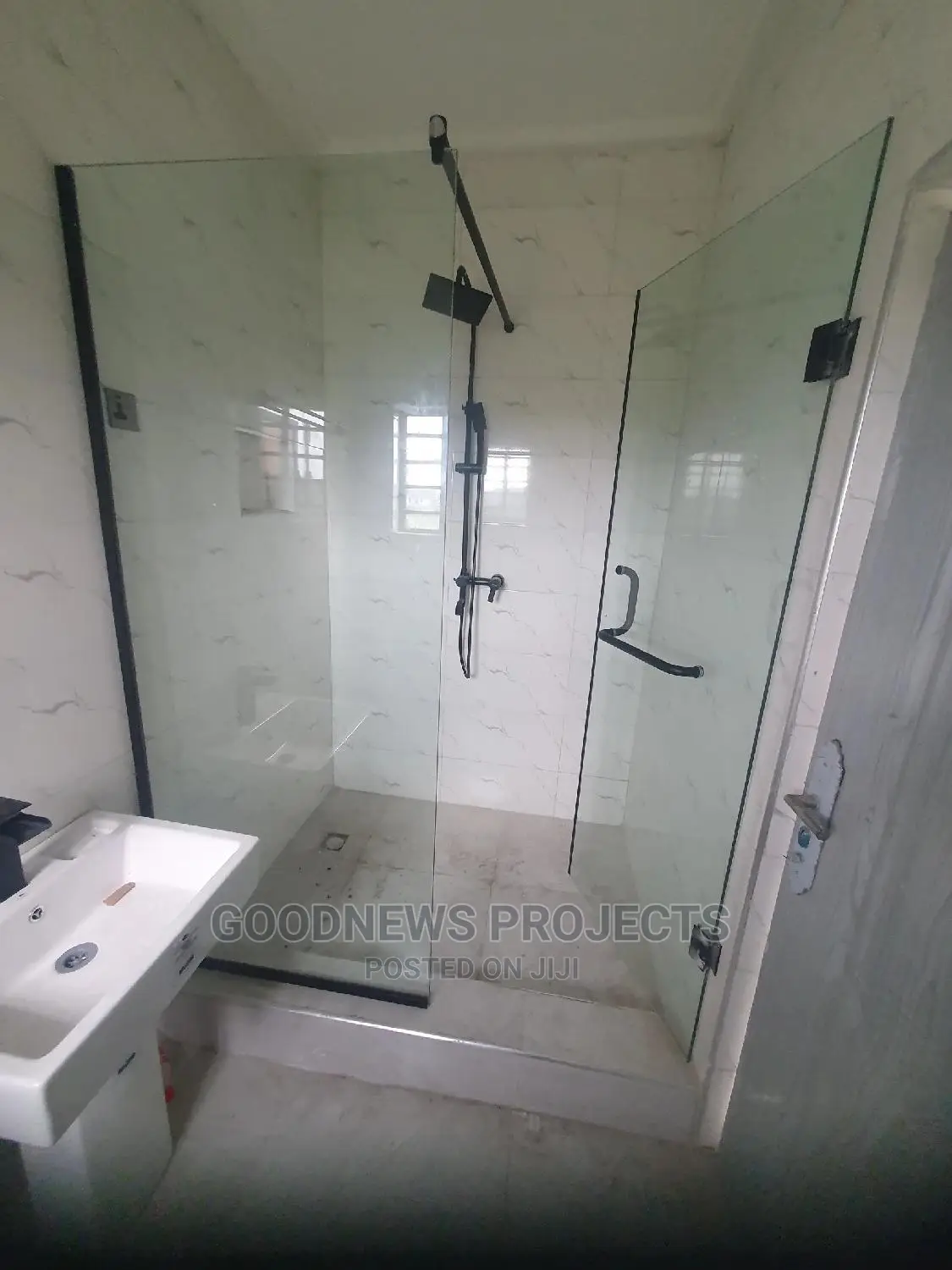 Clear Tempered Shower Glass