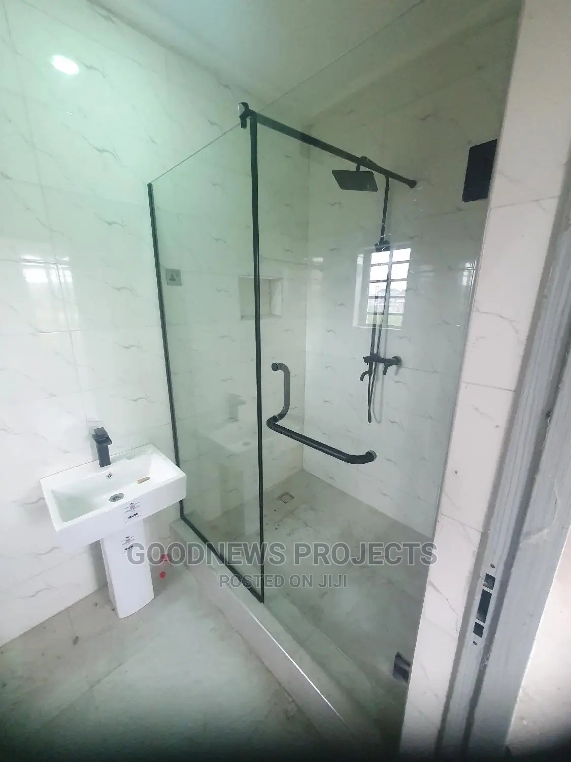 Clear Tempered Shower Glass