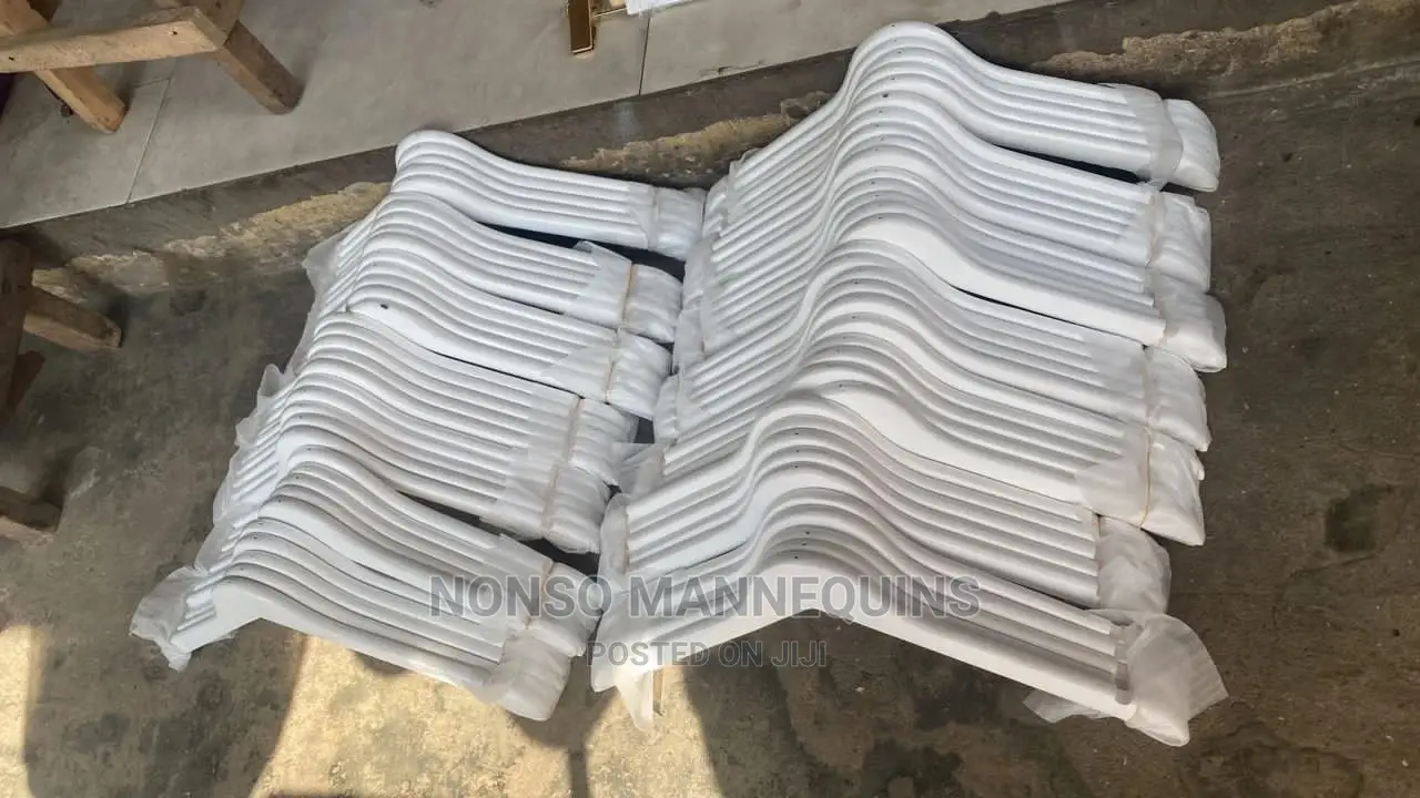 White Gold Luxury Clothes Hangers