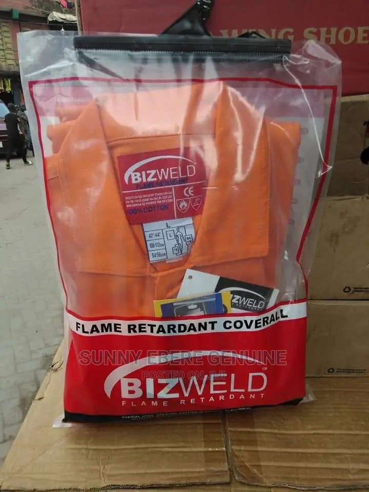 100% Cotton Flame Retardant Coverall Blue Fr Classic