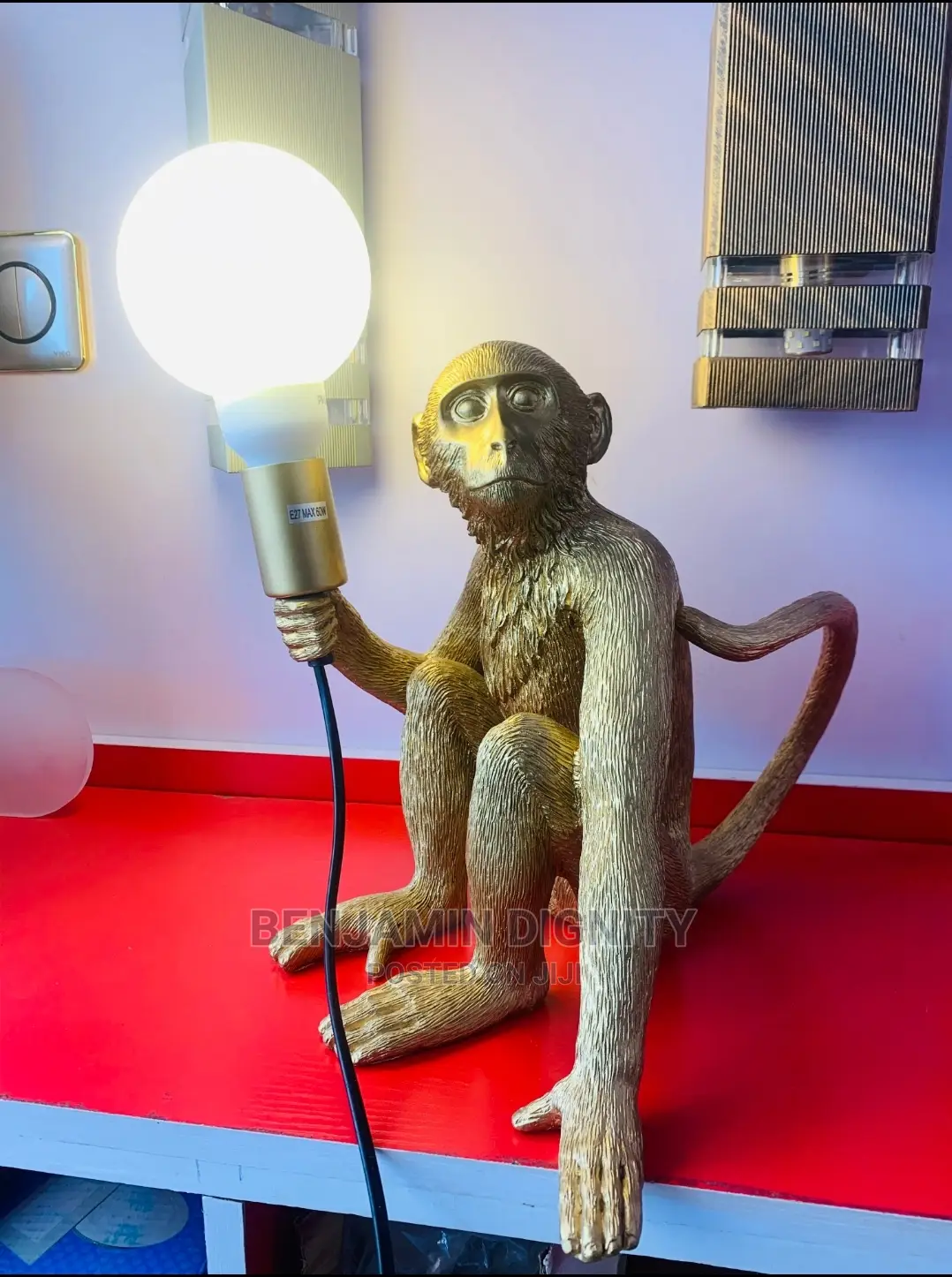 Monkey Pendant Light