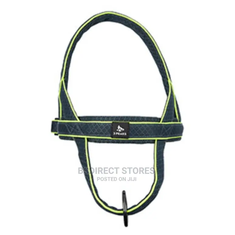 3 Peak SMALL Reflective Vision Padded Dog Harness Navy/Grey