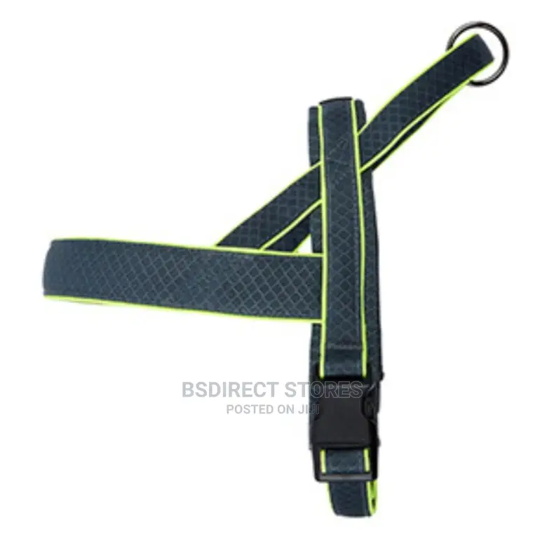 3 Peak SMALL Reflective Vision Padded Dog Harness Navy/Grey