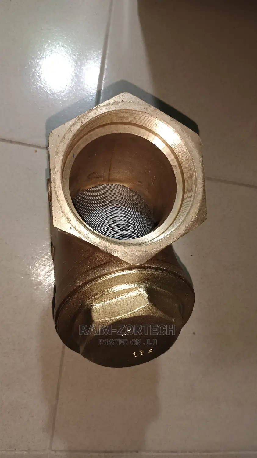 Threaded 4" Bronze Y Strainer Valve