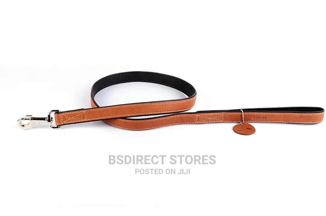 CC COLLAR WAUDOG Large Soft Leather Leash (W-25mm,L-122cm)