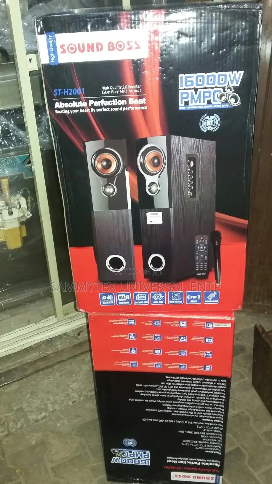 New 1800 Watts Sound Boss Home Theater With 2years Warranty