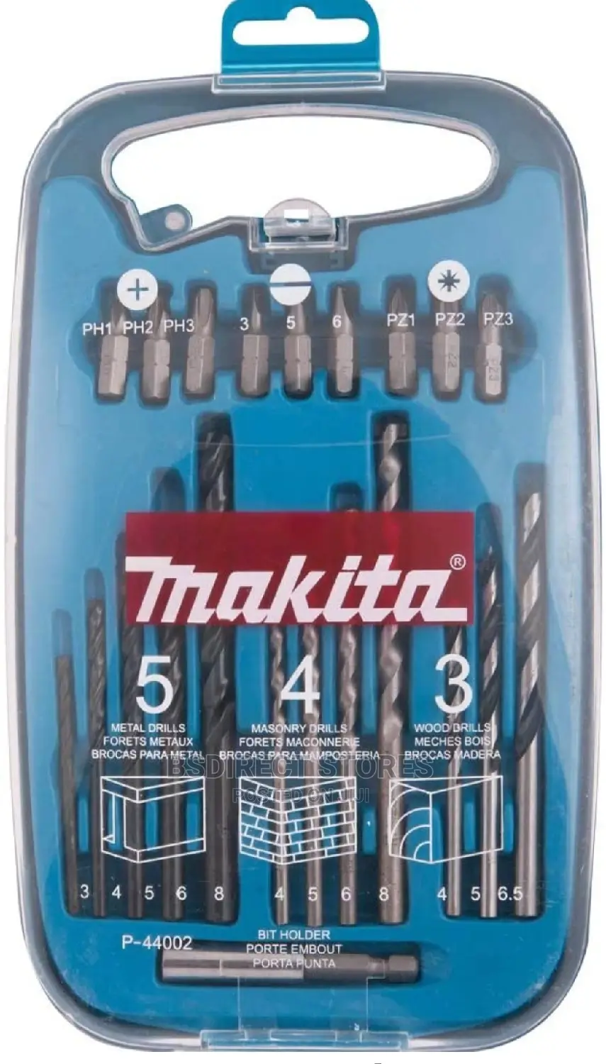 Makita P-44002 22 Piece Drill and Screwdriver Bit Set