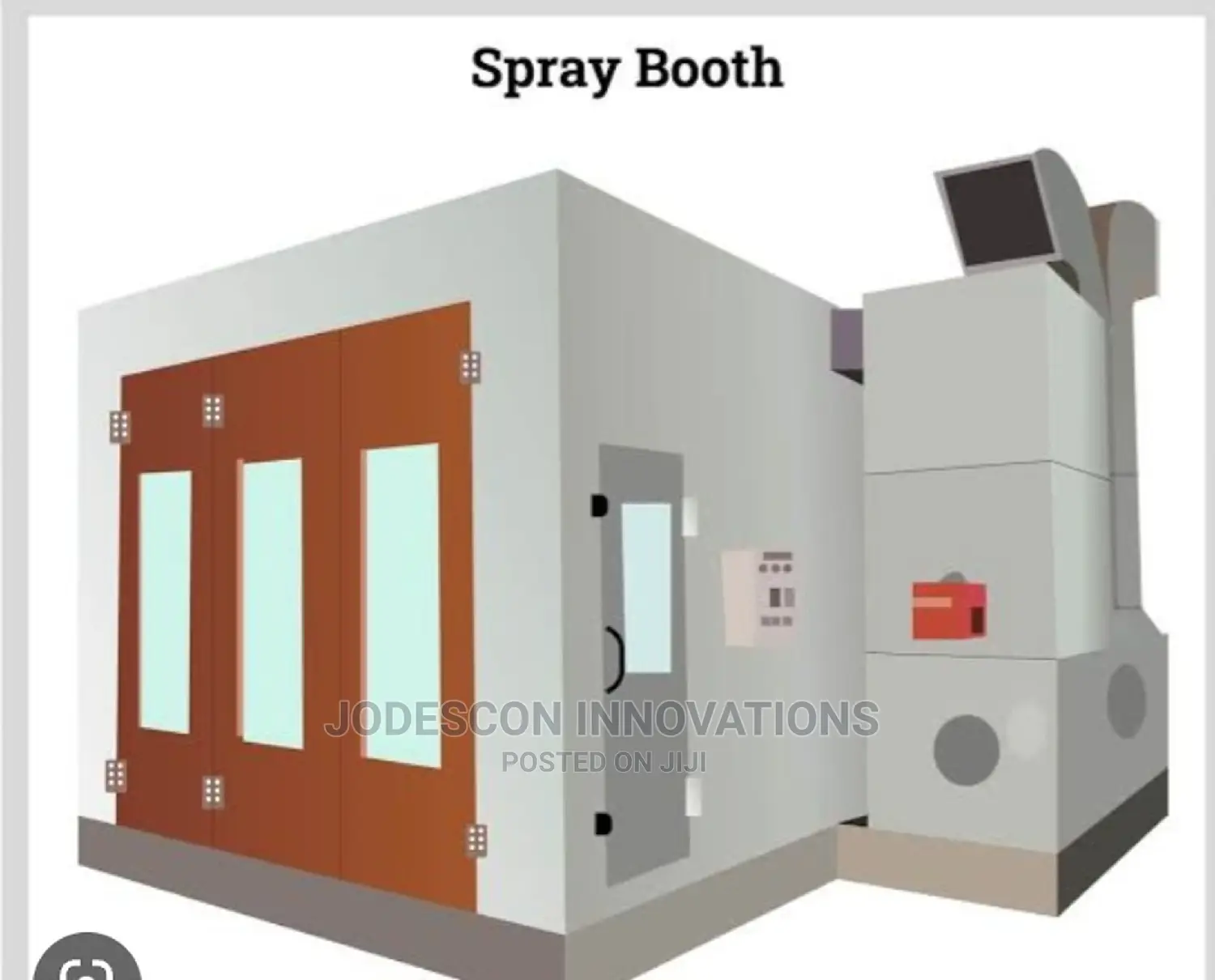Brand New Spray Booth With Compressor,Installation and Transportation