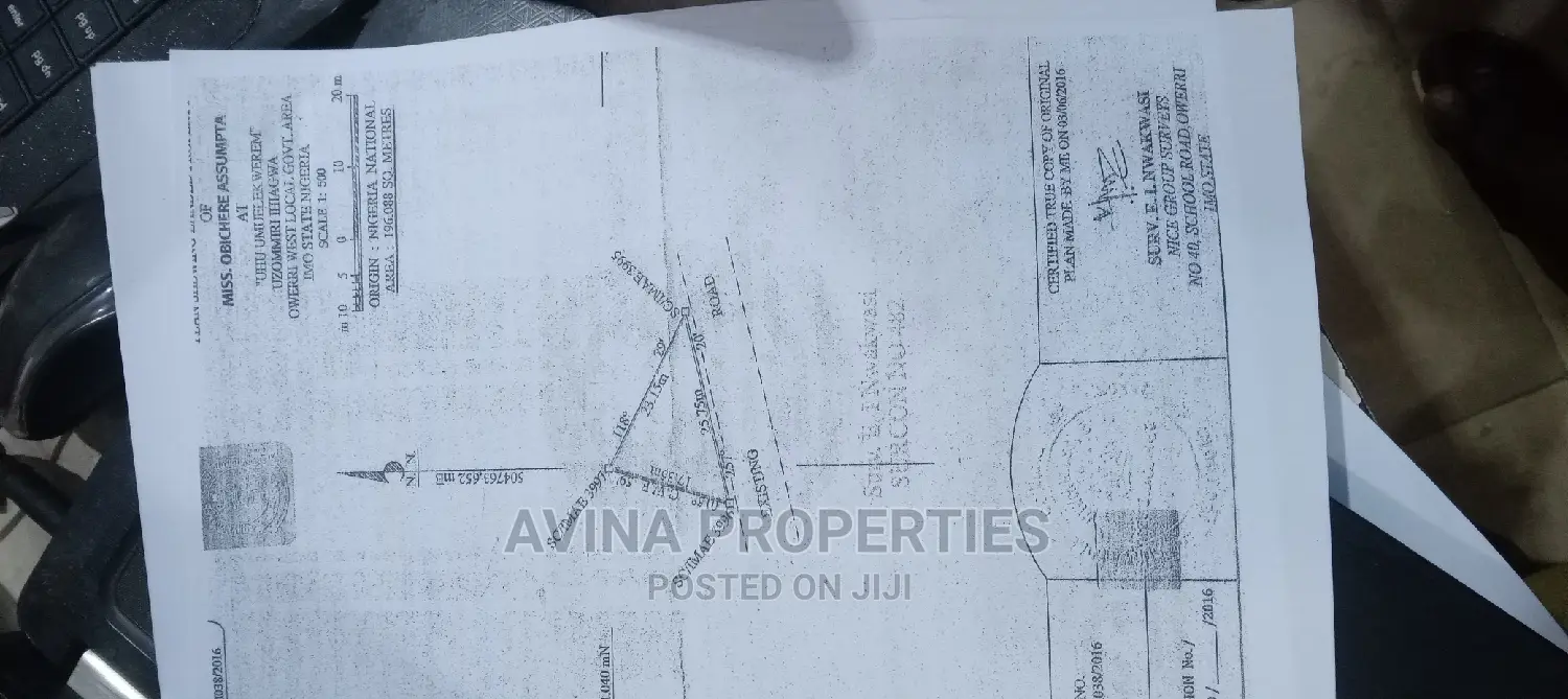 Already Fence Half Plot of Land at Iheagwa