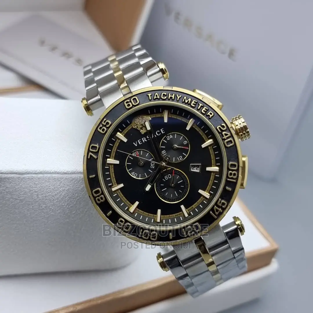 Original VERSACE Stainless Steel Watch Available in Store