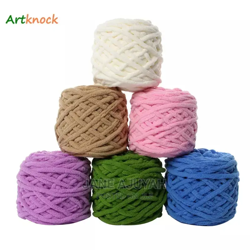 100g Chunky Yarns for Knitting and Crocheting