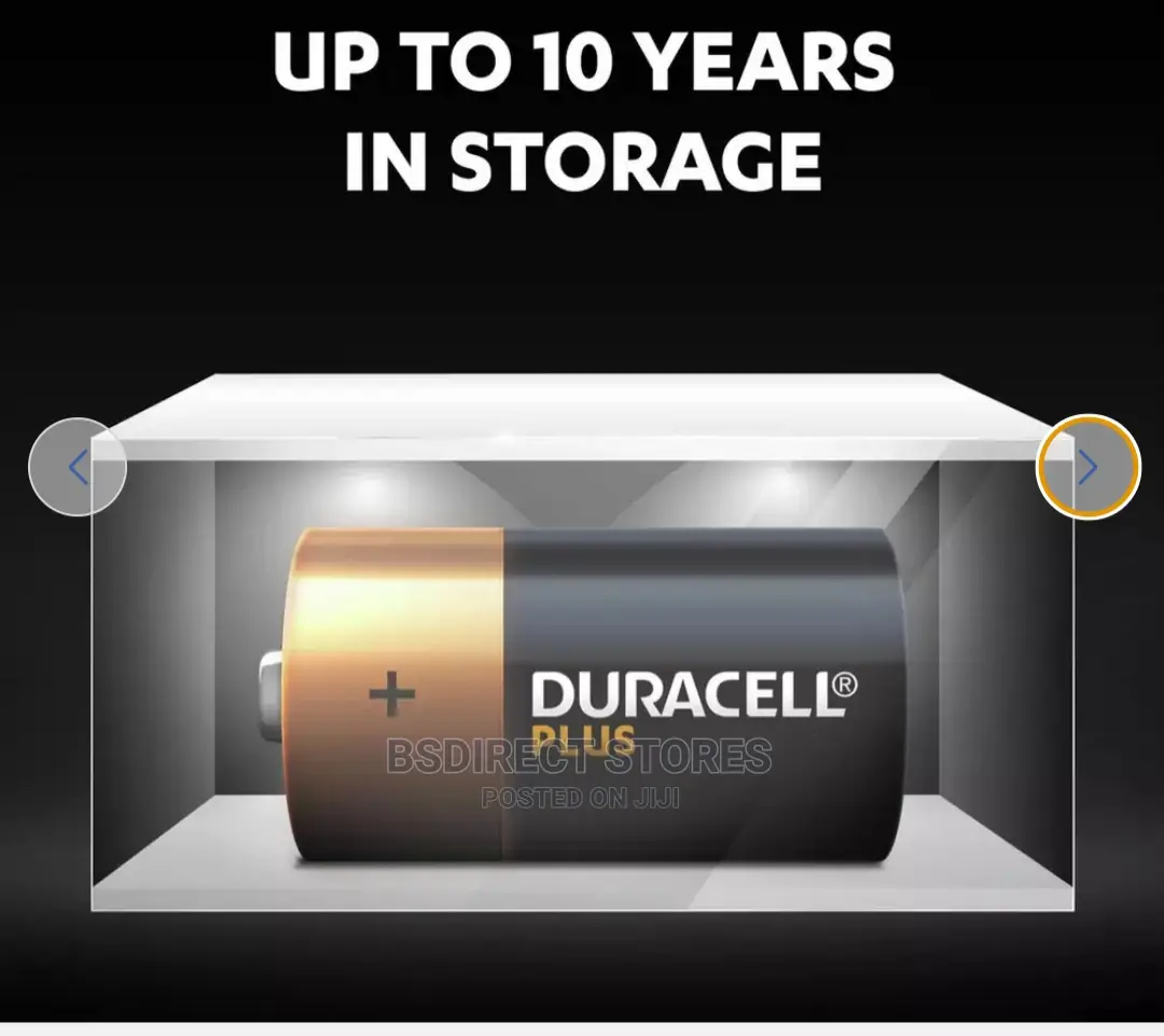 Duracell Plus Alkaline C Batteries - Pack of 6