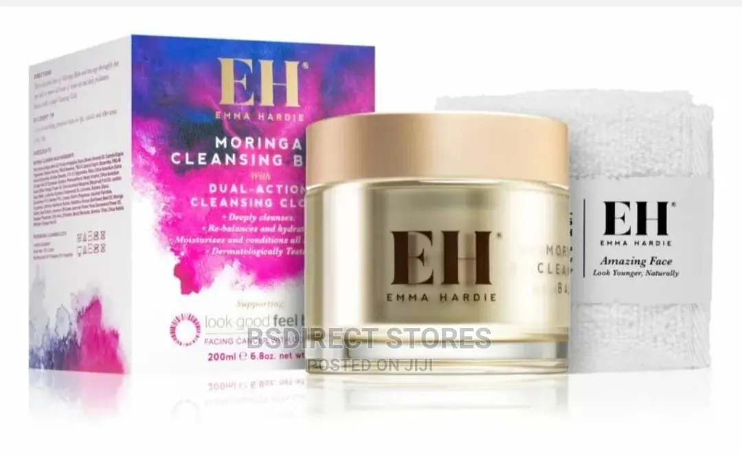 Emma Hardie Moringa Cleansing Balm 200ml Cleansing Cloth