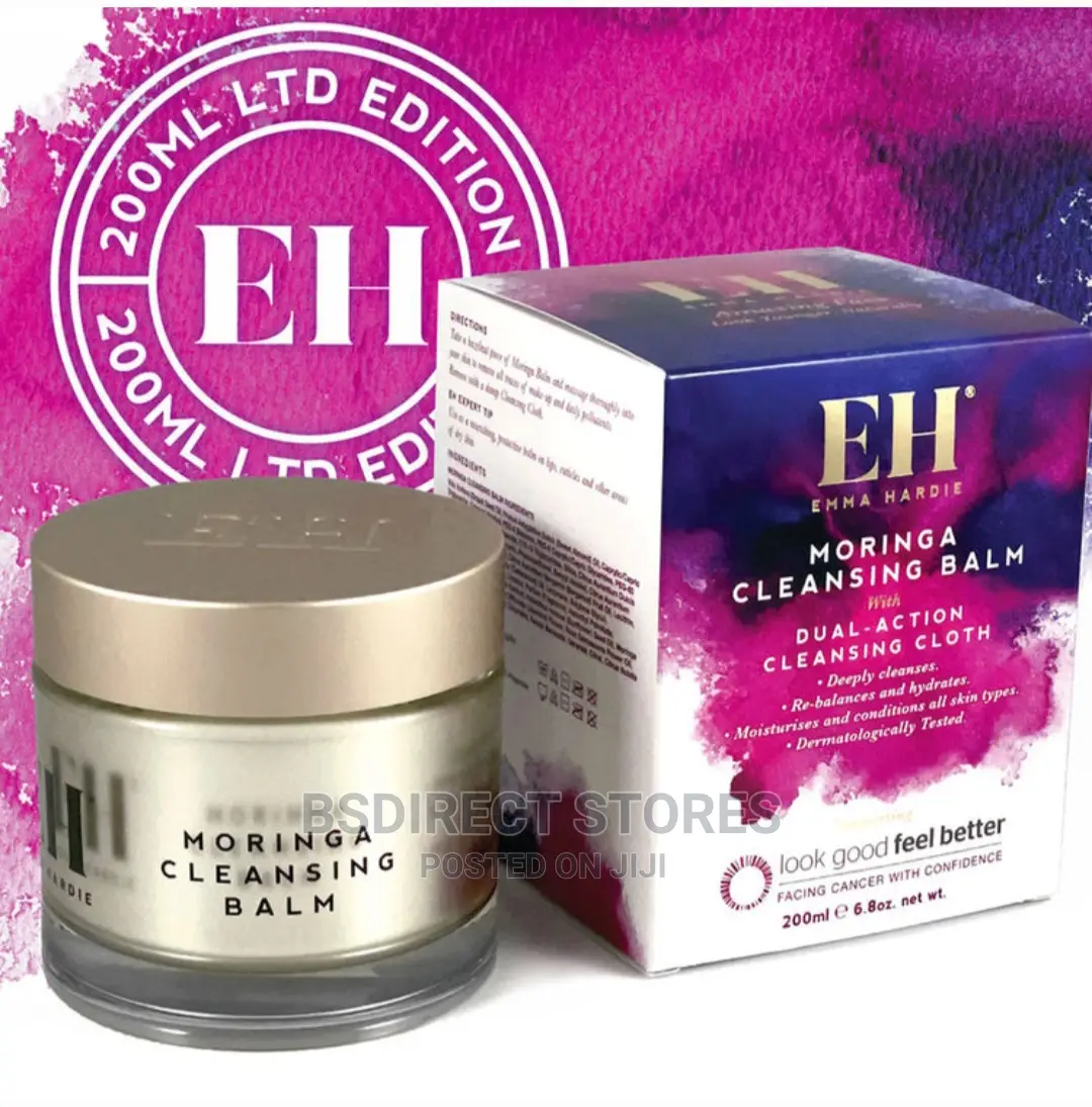 Emma Hardie Moringa Cleansing Balm 200ml Cleansing Cloth