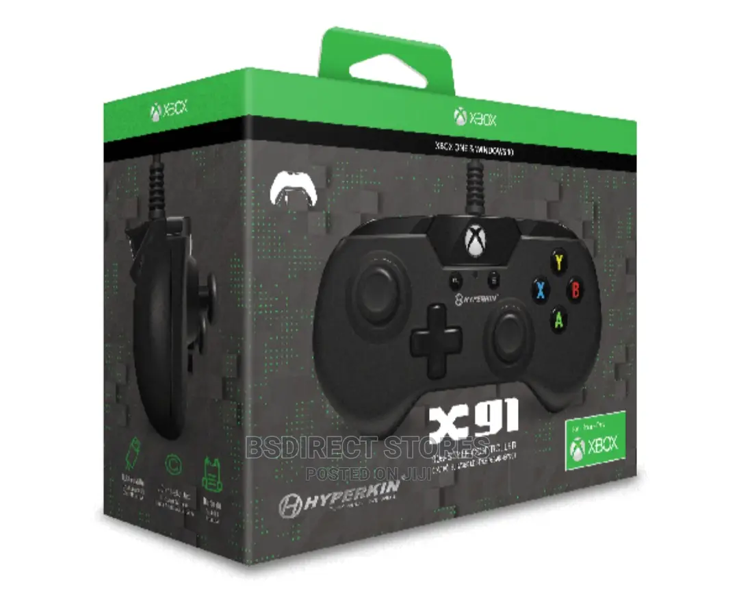Hyperkin X91 Black Controller for Xbox One and Windows 10