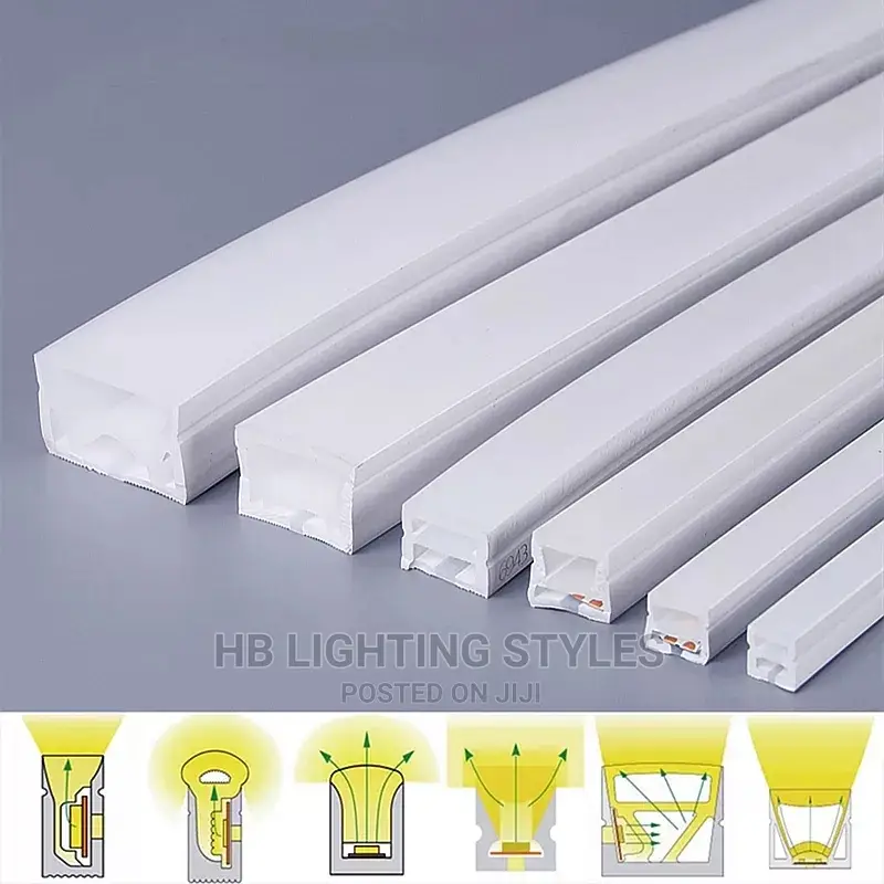 Flexible Neon Silicon Tube LED Profiles