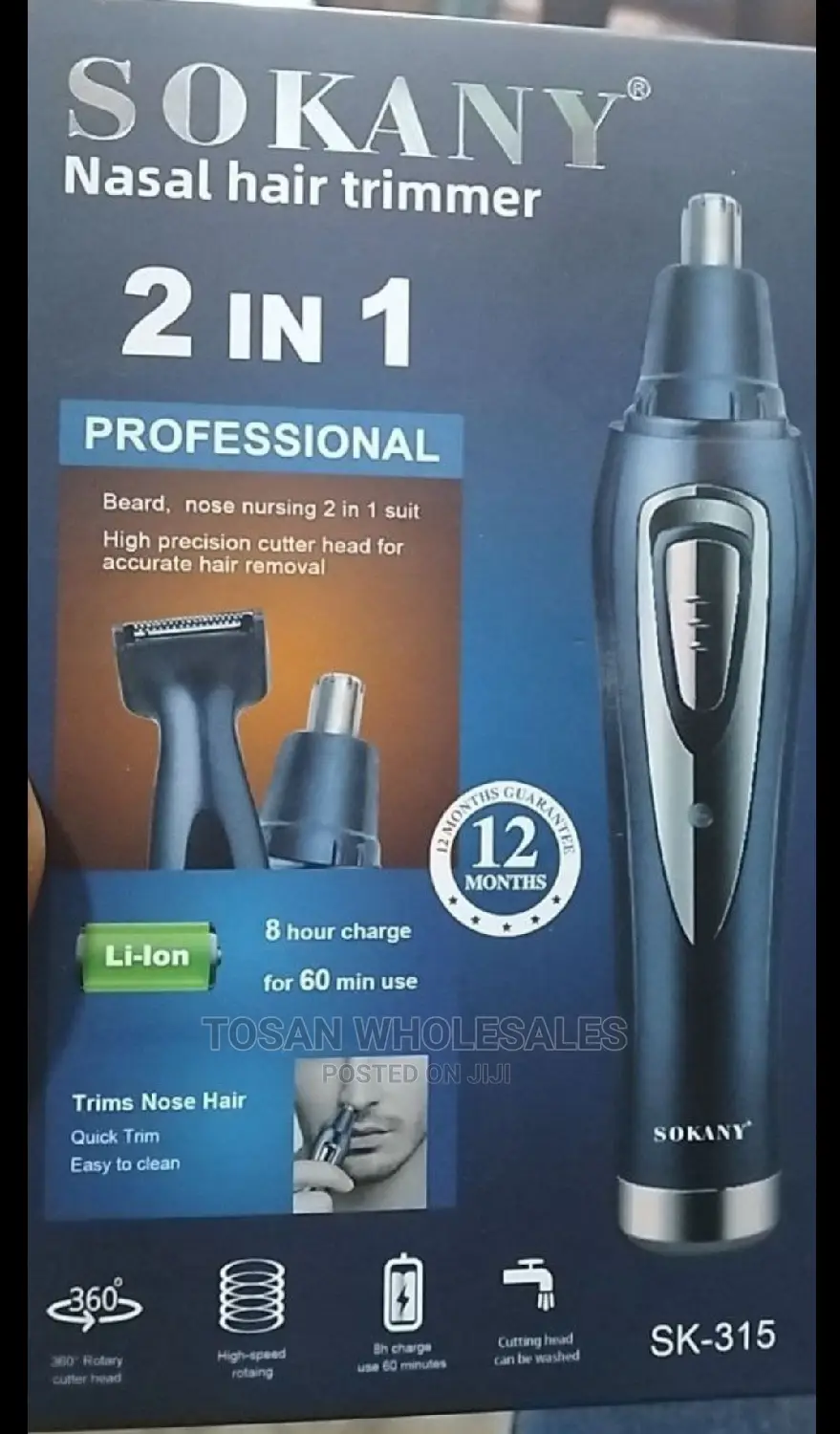 Professional Nose,Ear,Beard and Hair Trimmer