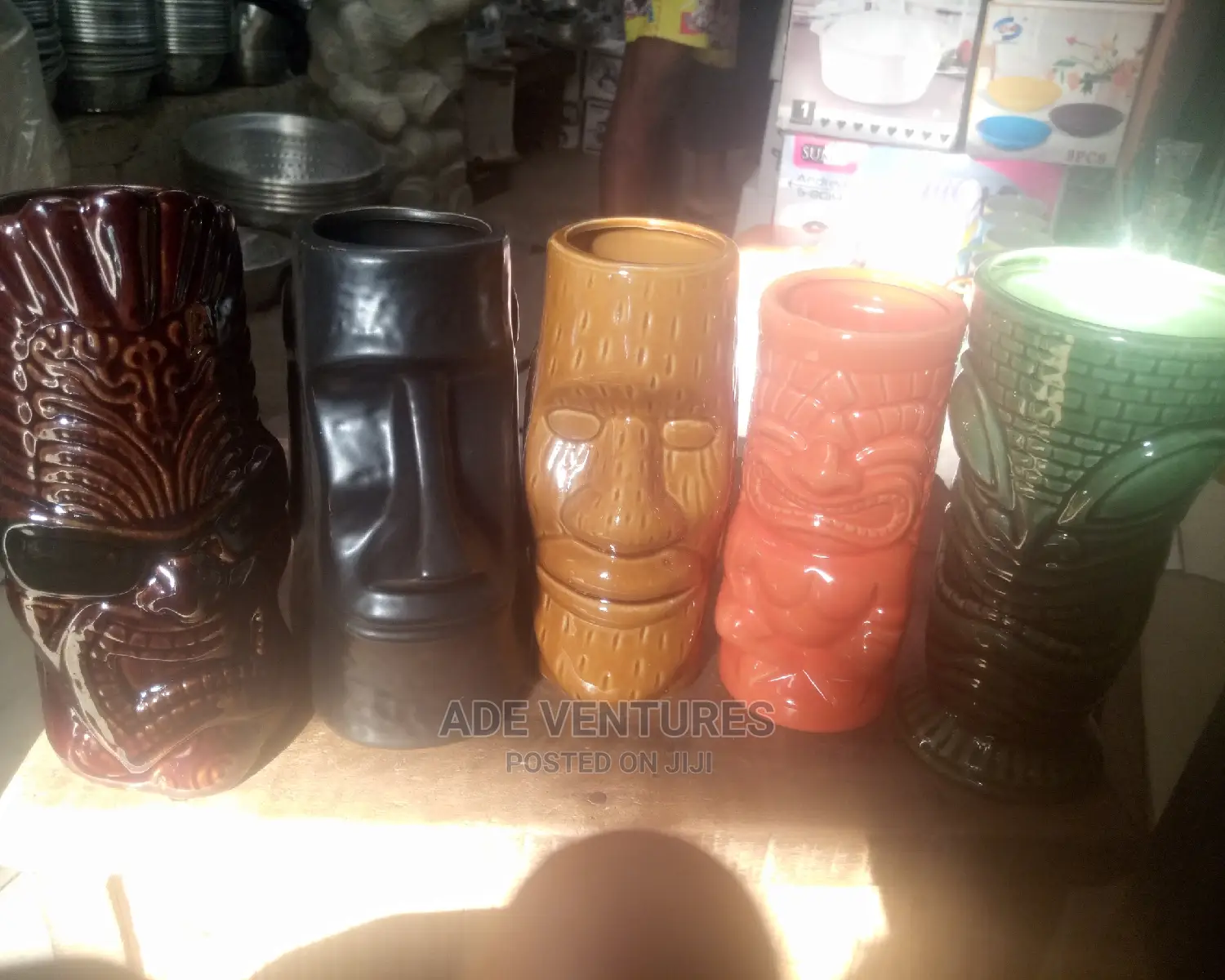 Face Design Cocktails Glass