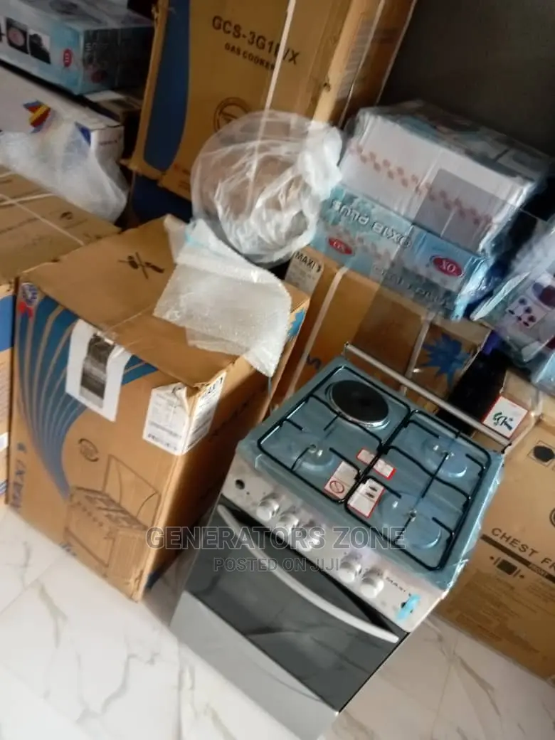 4 Burner Maxi (3+1) Gas Cooker PLUS 1 Electric - F5C31G2