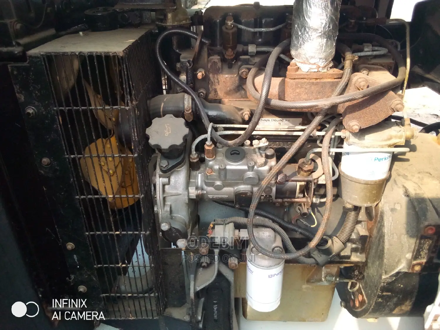 27kva Old Model Perkins Soundproof Generator