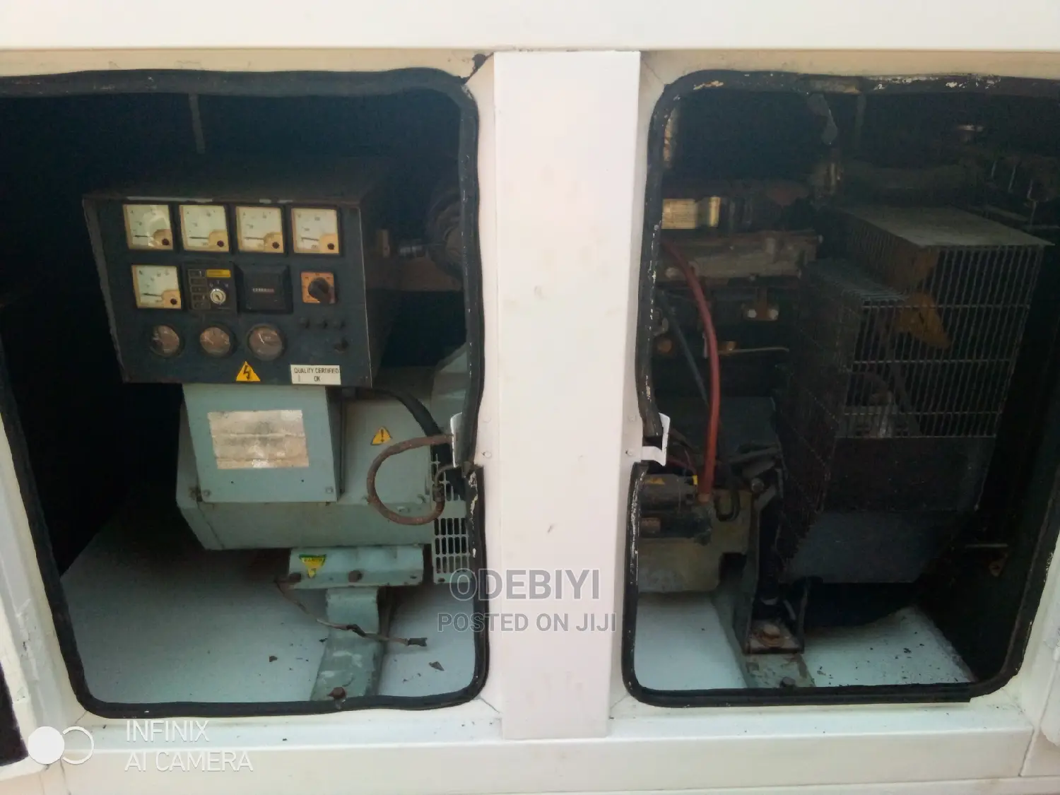 27kva Old Model Perkins Soundproof Generator