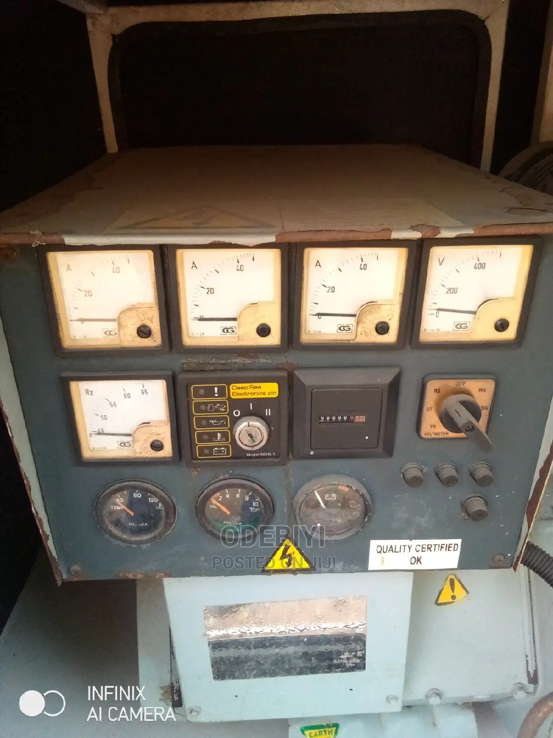 27kva Old Model Perkins Soundproof Generator