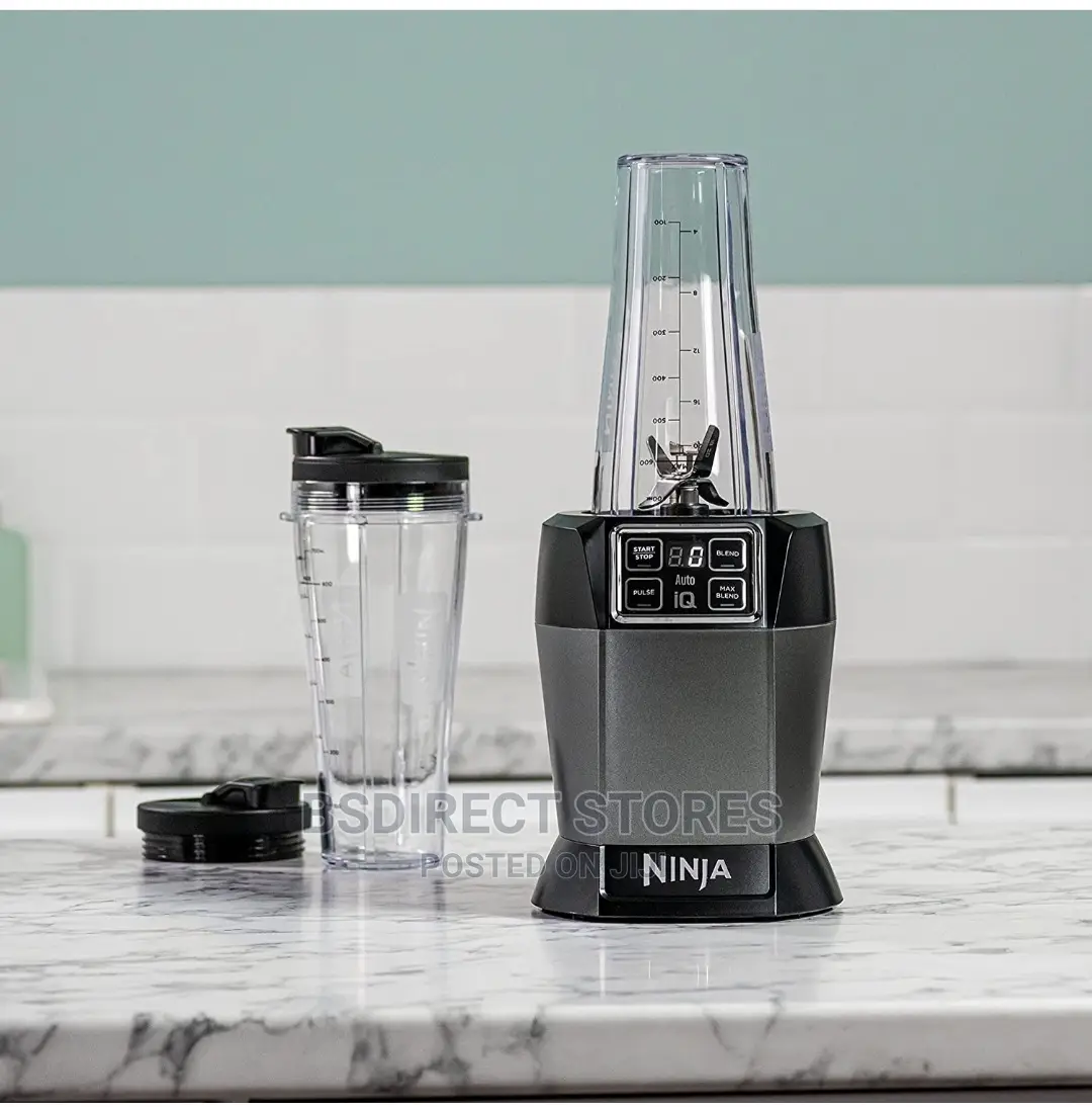 Ninja Personal Blender With Auto-iq - BN495UK 2 X 700ml Cups